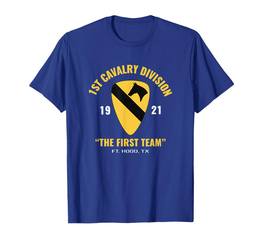 1st Cavalry Scouts The First Team T Shirt T-Shirt