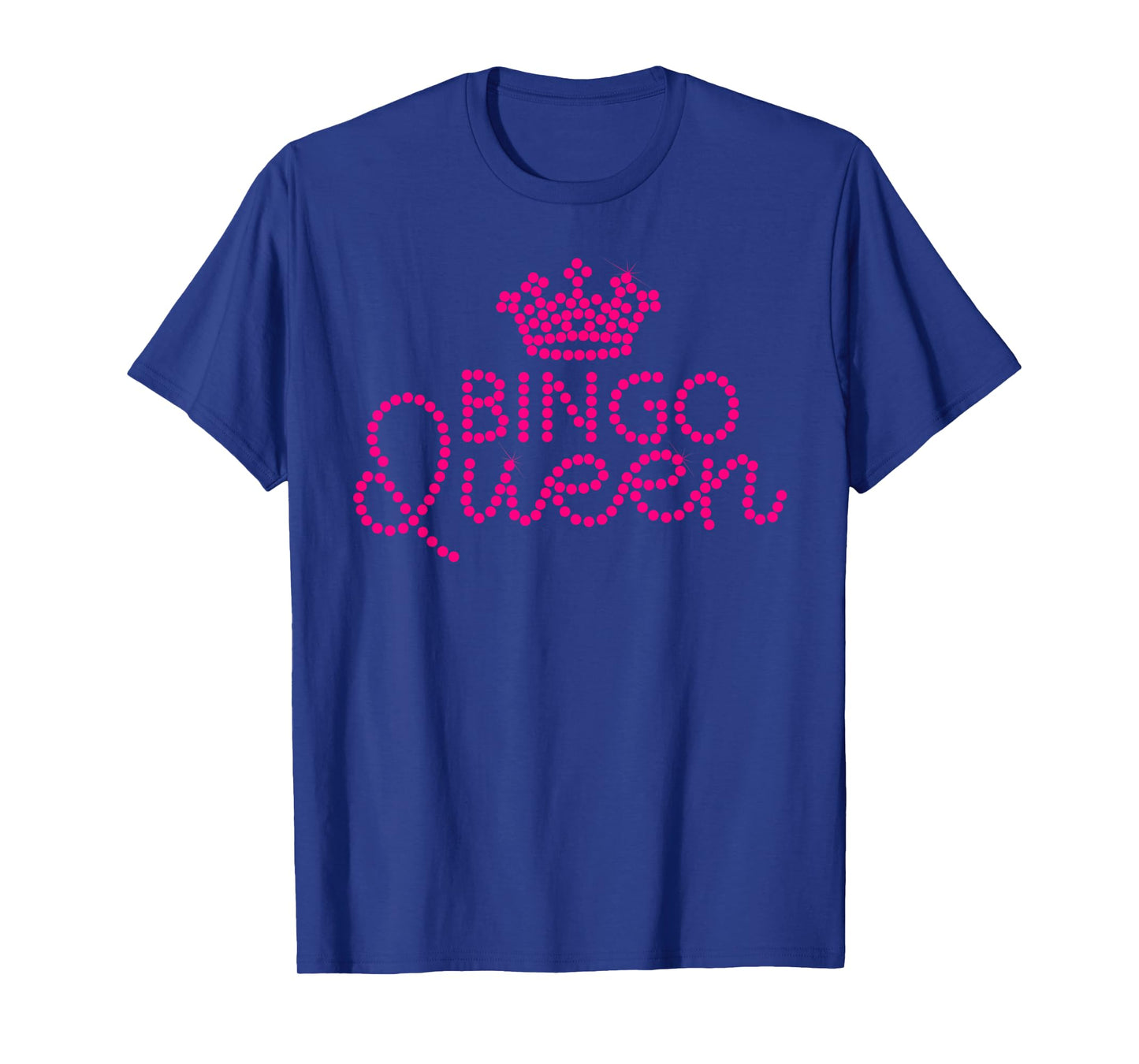 Funny Bingo Queen Casino Players Gambler Lucky Women Gift T-Shirt