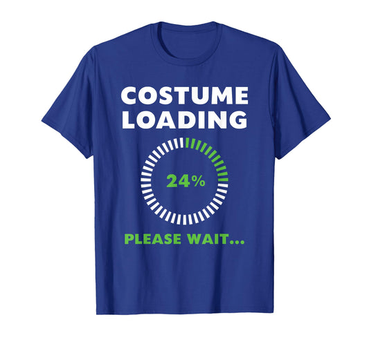 Costume Loading Please Wait Tech Cell Phone Spinning Circle T-Shirt
