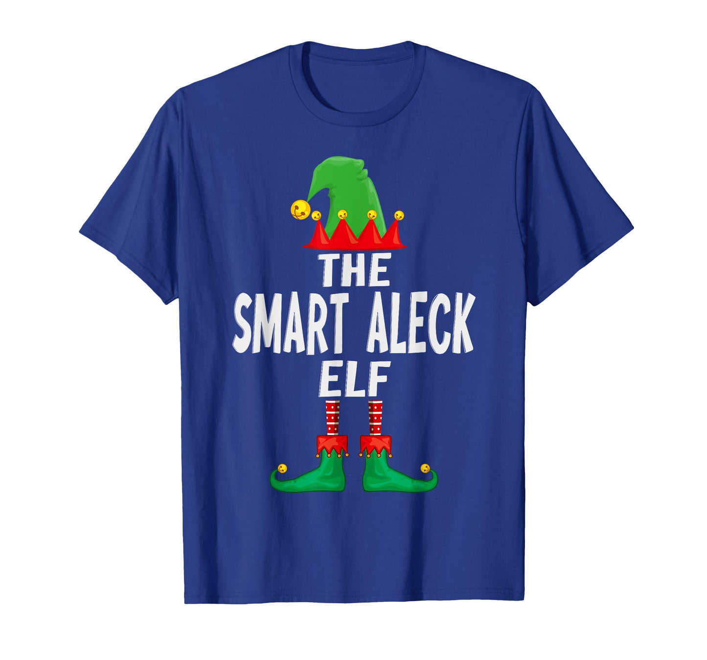 The Smart Aleck Elf Matching Family Christmas T-Shirt