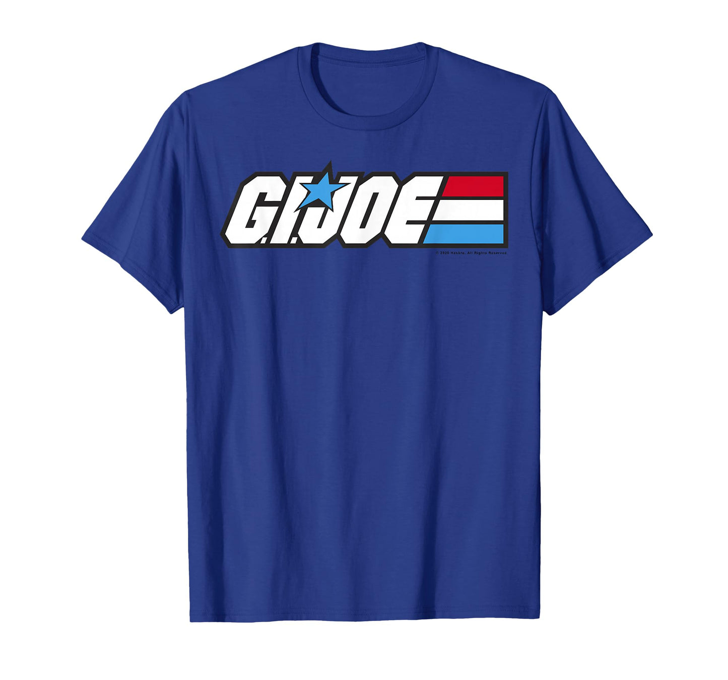 G.I. Joe American Hero Red White & Blue Simple Logo T-Shirt