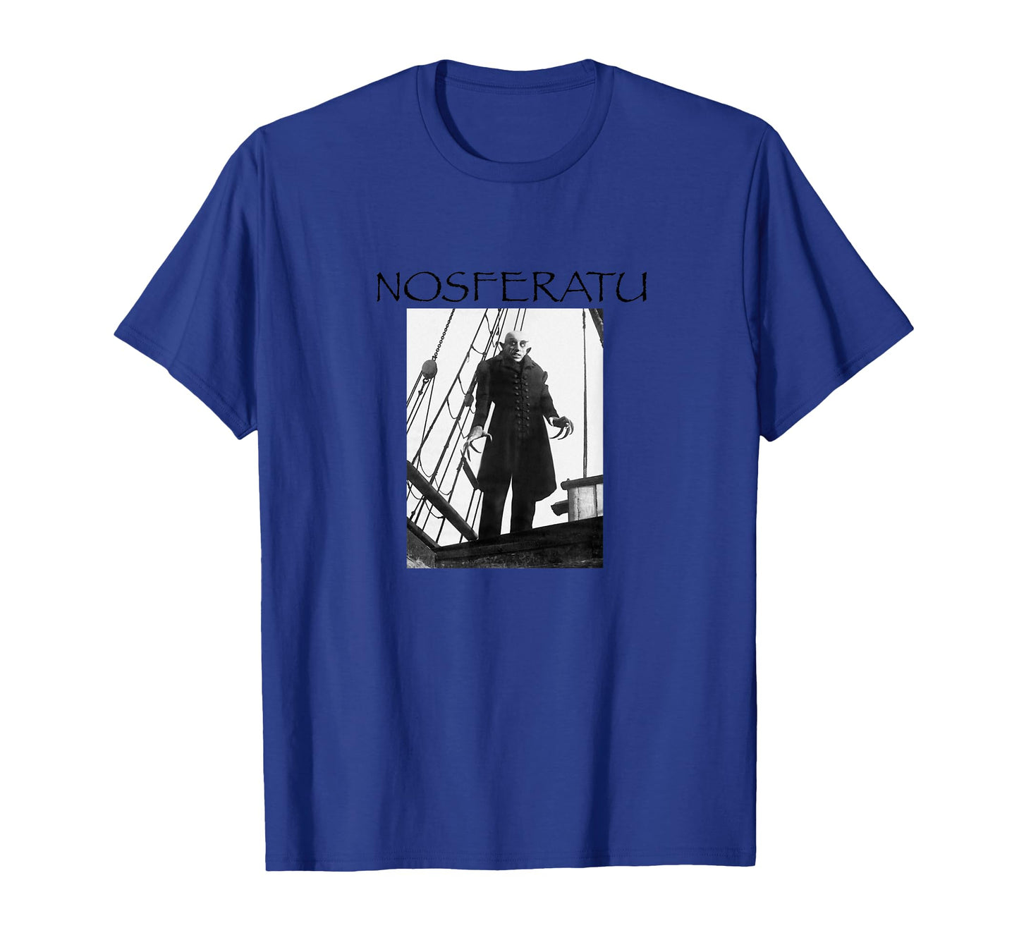 Officially Branded Unisex-Kids Black Cotton Modern Classic Fit T-Shirt - NOSFERATU