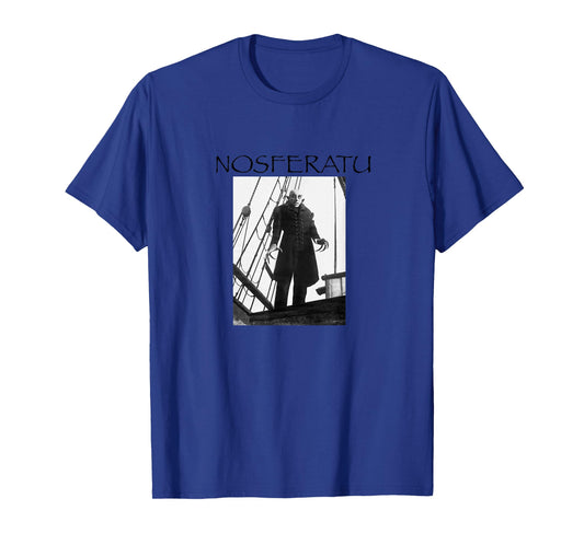 Officially Branded Unisex-Kids Black Cotton Modern Classic Fit T-Shirt - NOSFERATU