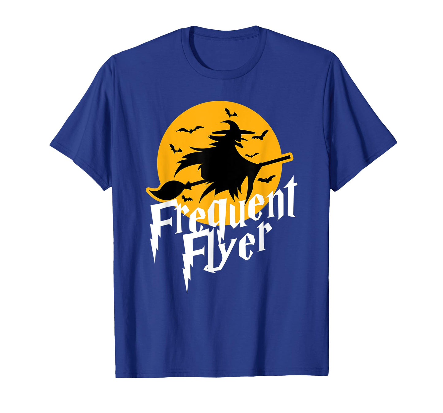 Frequent Flyer Cute Witch Halloween T-Shirt