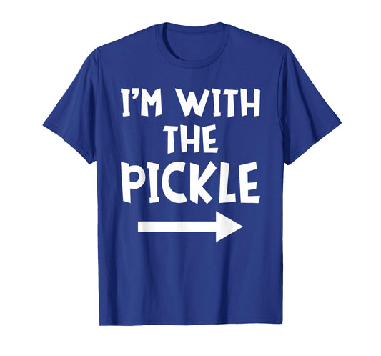 I'm With The Pickle Funny Matching Easy Halloween Costume T-Shirt