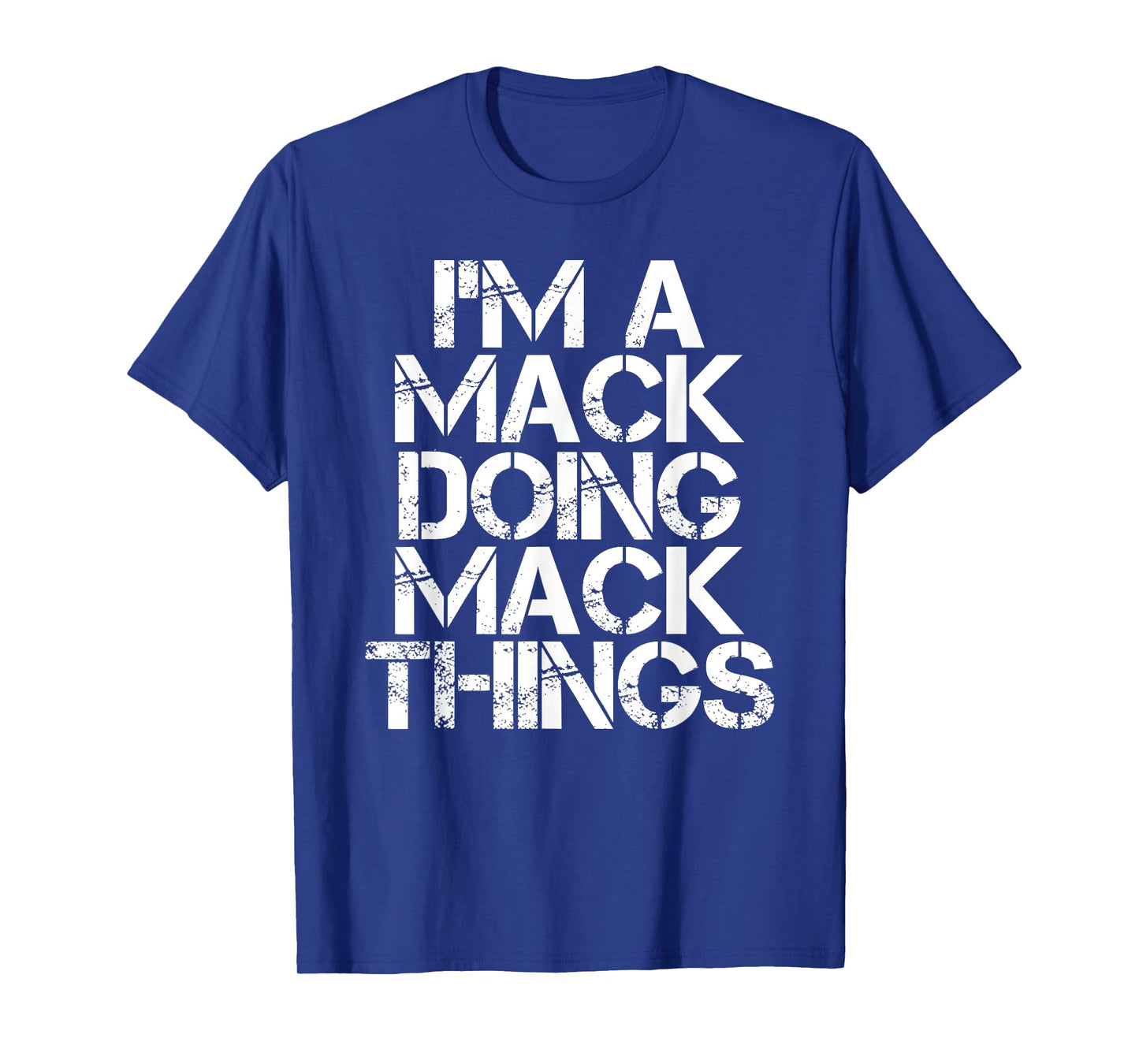 MACK Funny Surname Family Tree Birthday Reunion Gift Idea T-Shirt