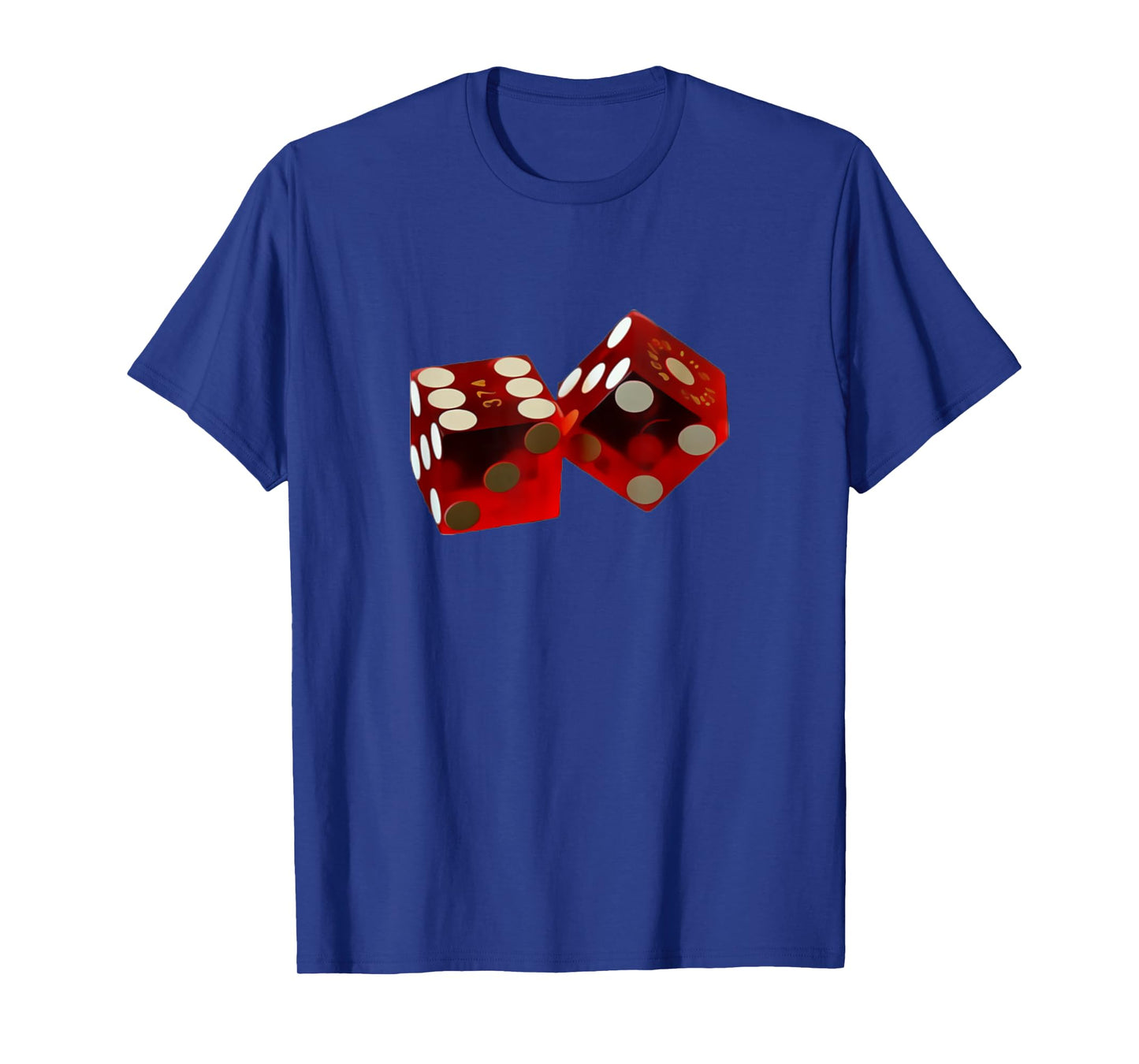 Casino Red Rolling Dice T-Shirt