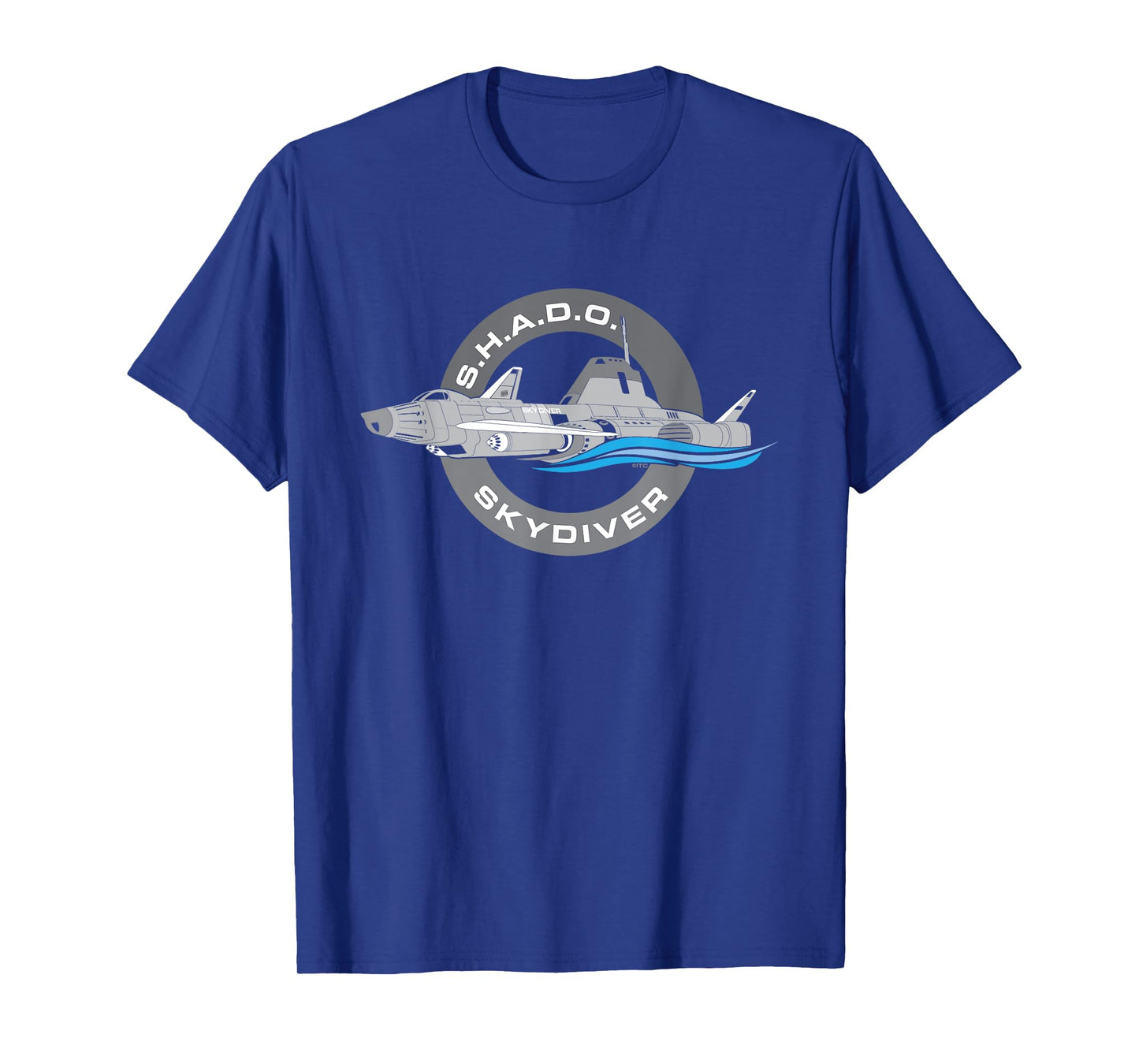 UFO S.H.A.D.O. Skydiver Advanced Submarine Badge Retro T-Shirt