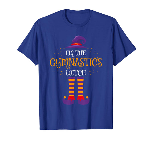 I’m The Gymnastics Witch Halloween Family Matching Costume T-Shirt