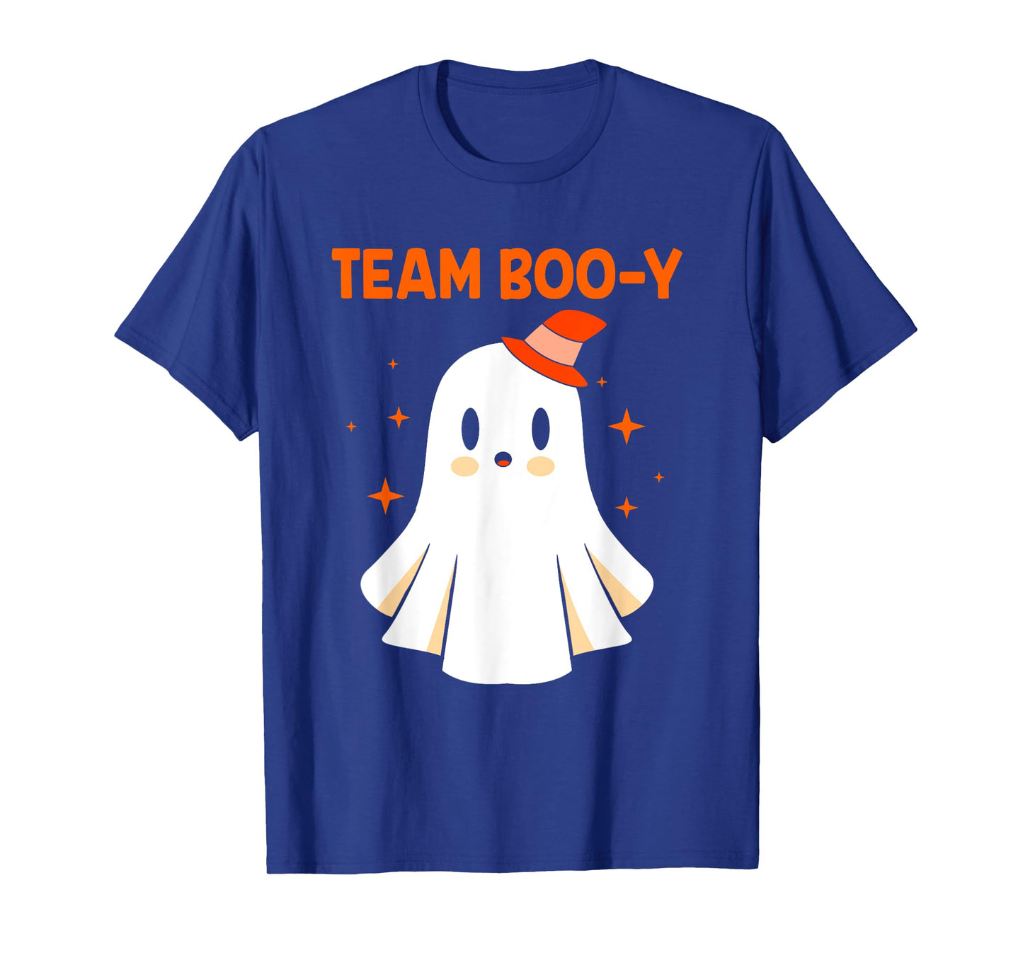 Halloween Team Booy Team Boy Gender Reveal T-Shirt