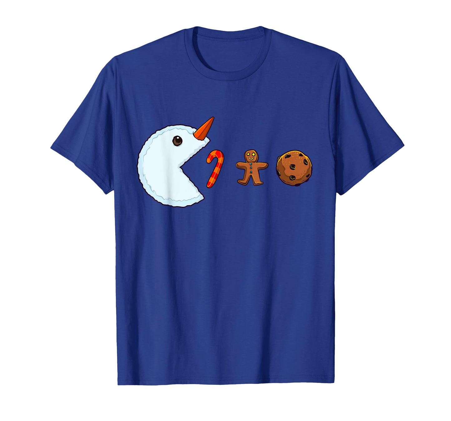 Christmas Gamer Video Game Snowman Candy Cane Boys Kids T-Shirt