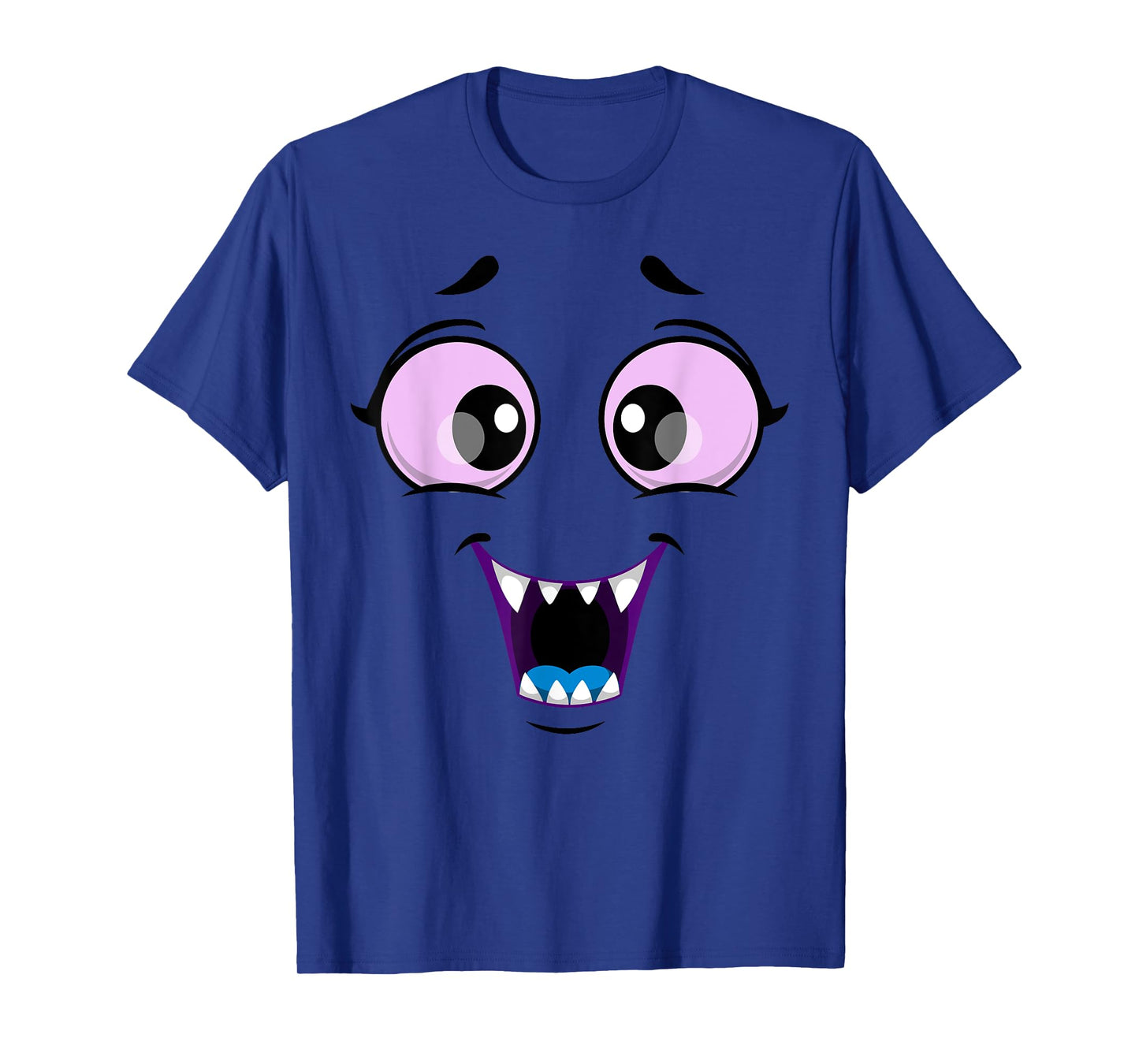 Cute Monster Face Halloween Funny Halloween Kids Adults T-Shirt