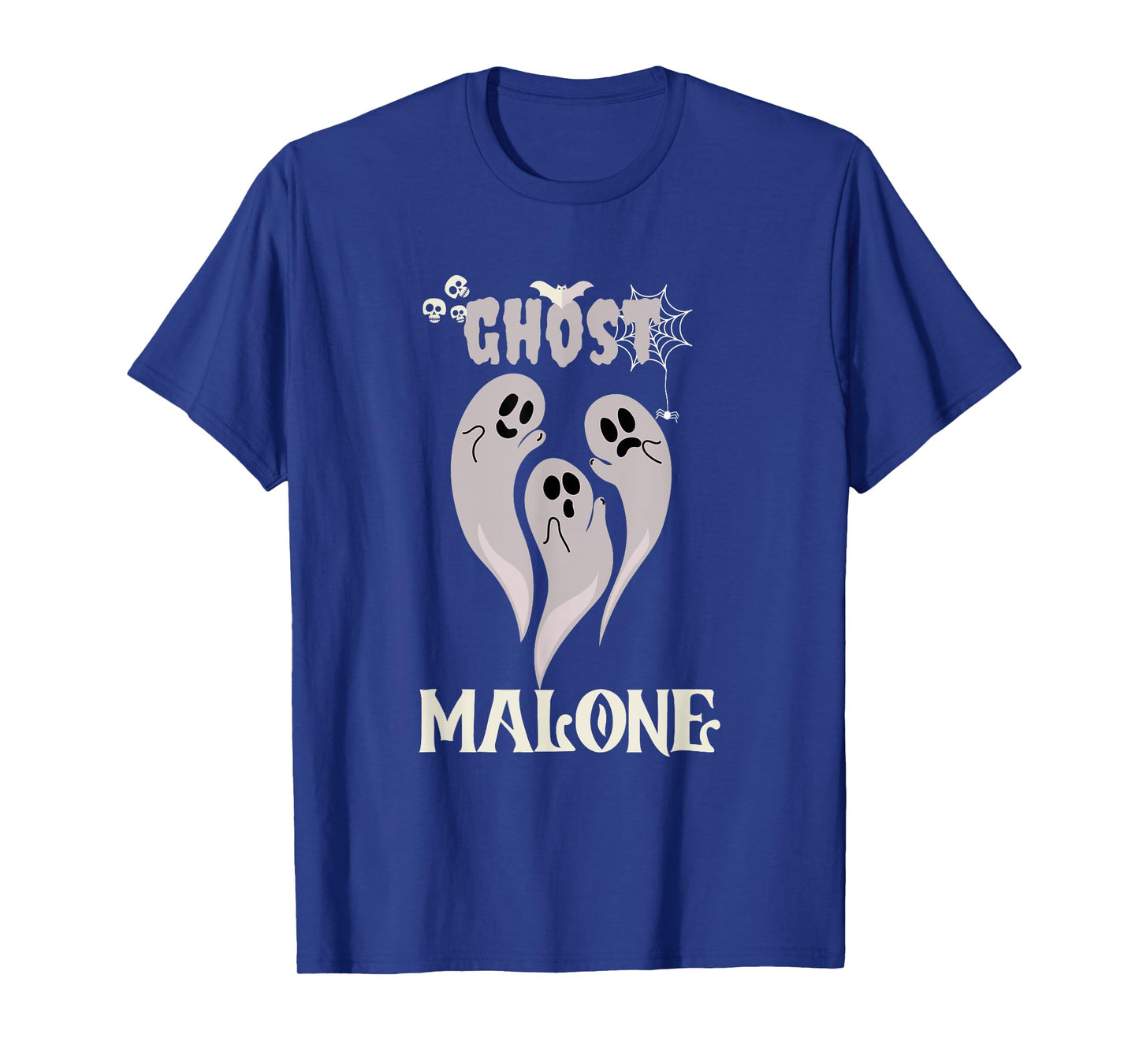 Funny Halloween Spooky Season Fall Season Cute Ghost Malone T-Shirt
