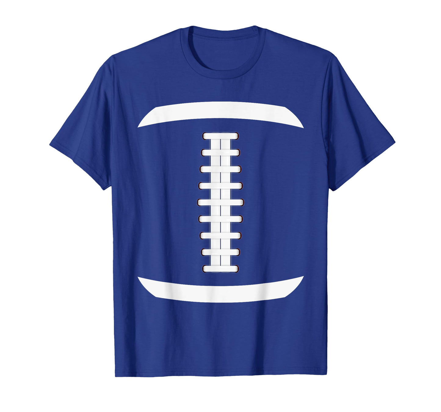 American Football Ball Costume Lace Up Thanksgiving Football T-Shirt