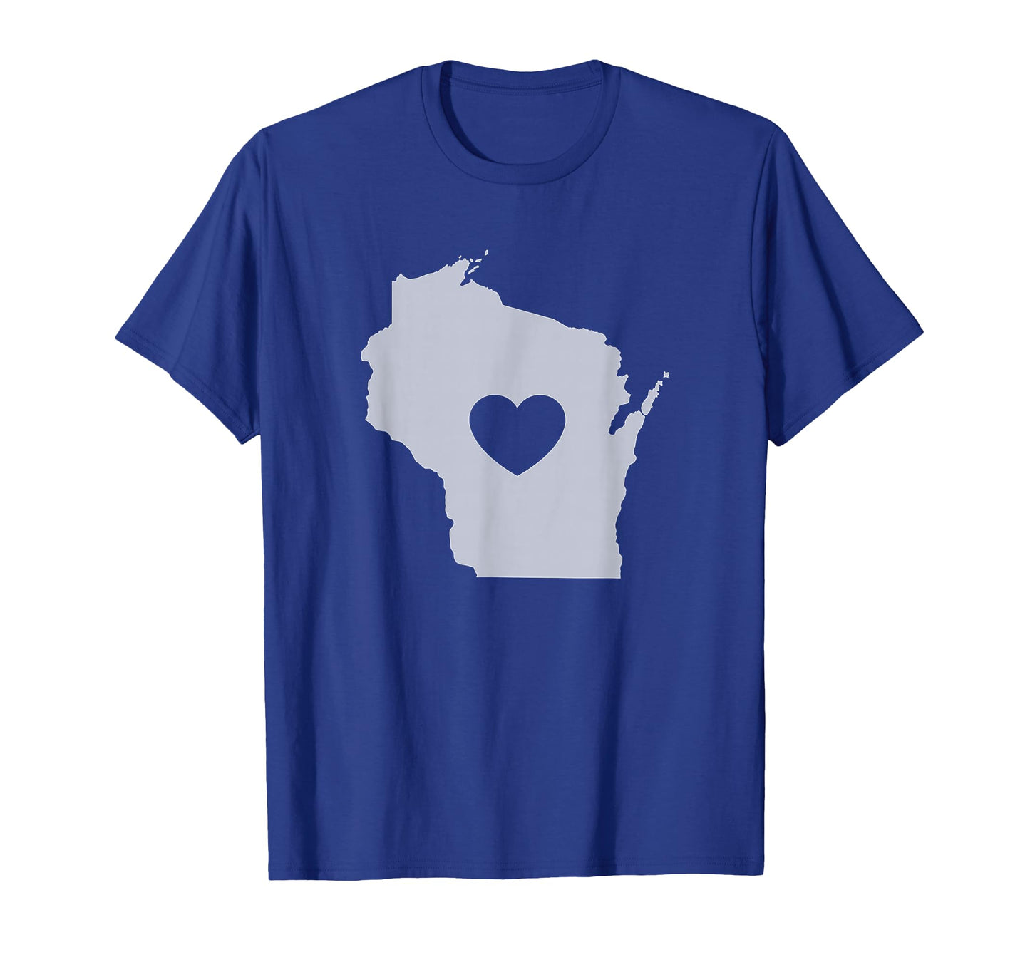 The Official Wisconsin Love Heart T-Shirt T-Shirt