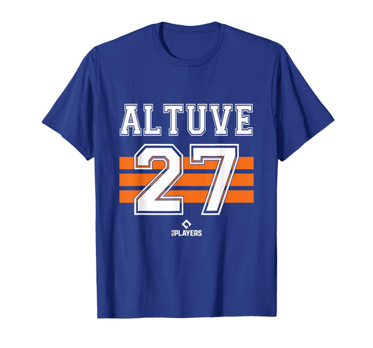 Jose Altuve 27 Houston Texas Baseball MLB Players T-Shirt