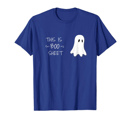 Funny Halloween ghost This is Boo Sheet t-shirt T-Shirt