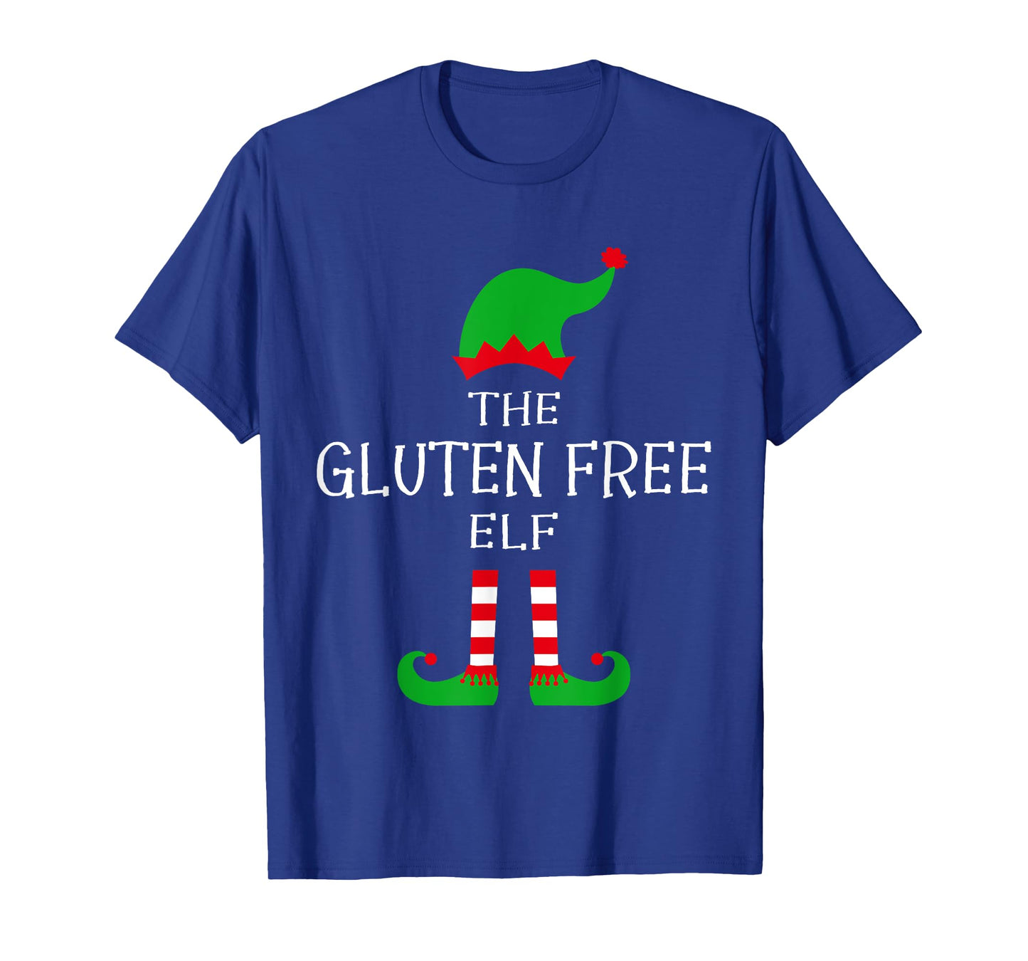 The Gluten Free Elf Matching Family Group Funny Christmas T-Shirt
