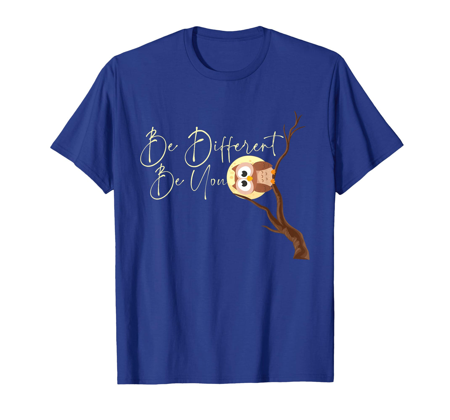 Be Different Be You - Owl Owlet Birds Lover Ornithologist T-Shirt