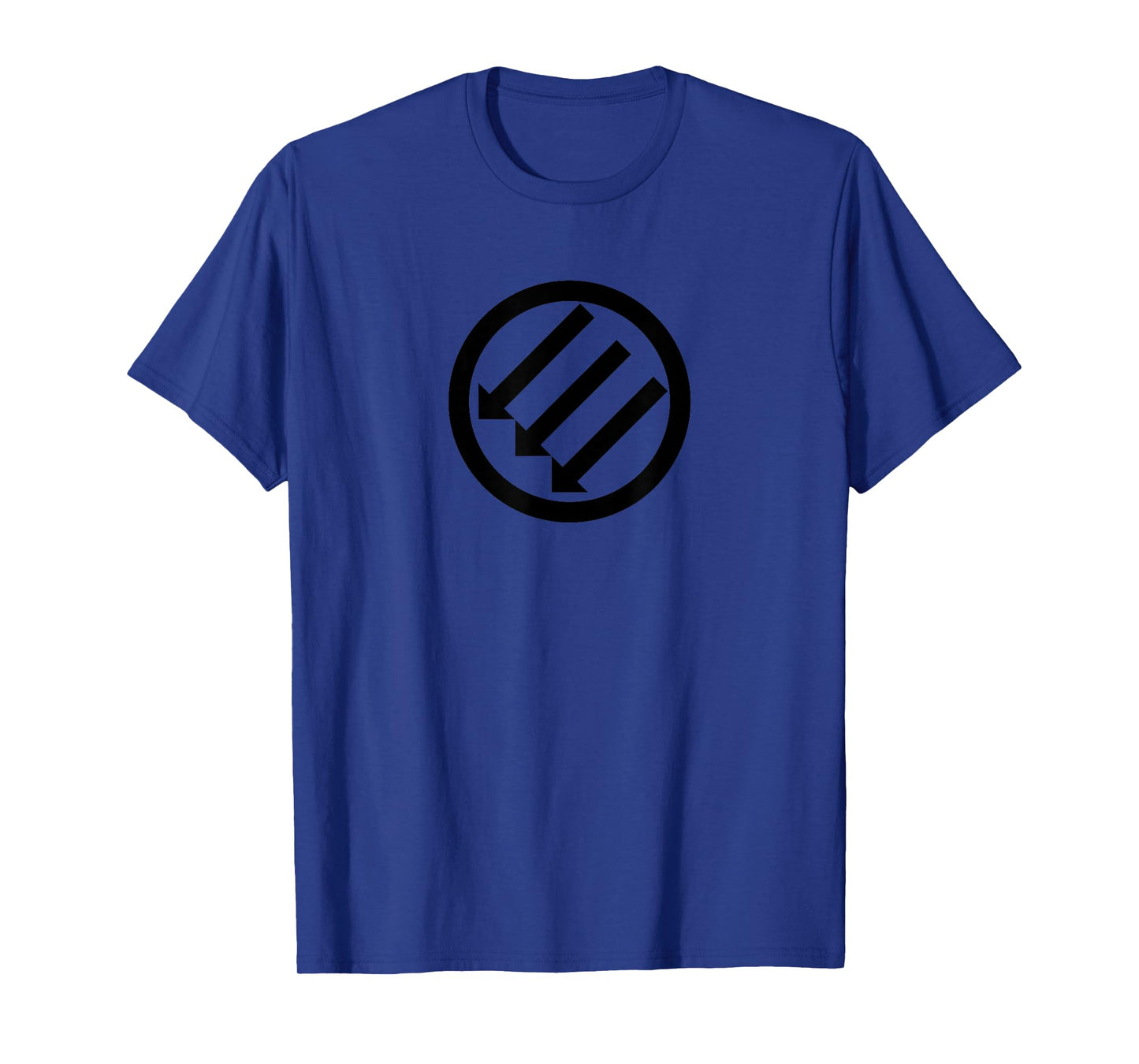 White Iron Front T-Shirt