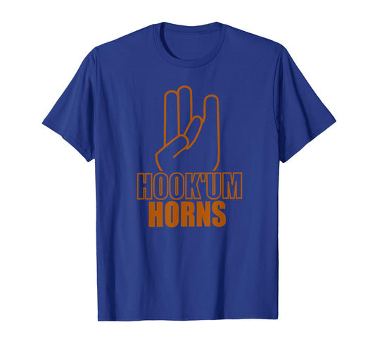 Hook'um Horns - Funny Texas Fan Apparel - The Texas Shocker T-Shirt