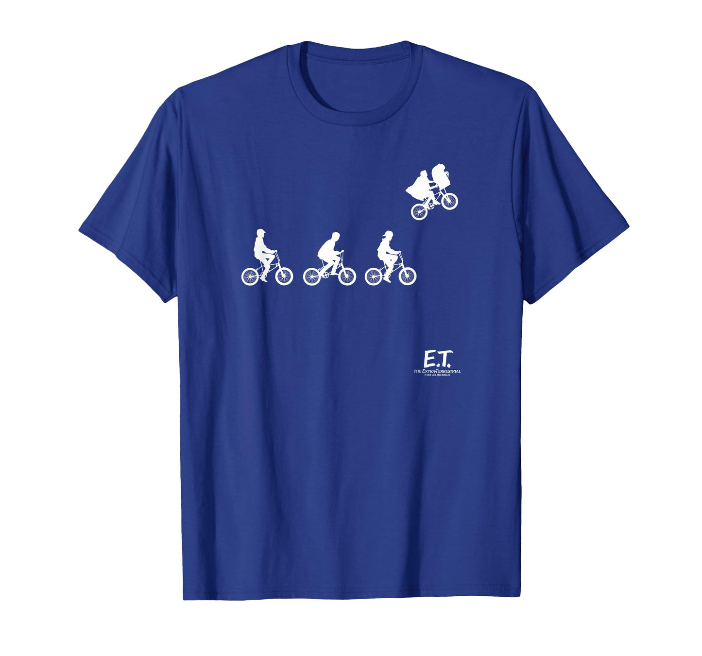 E.T. the Extra-Terrestrial Bike Chase Silhouette T-Shirt