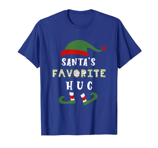 Santa's Favorite Health Unit Coordinator HUC Healthcare Elf T-Shirt