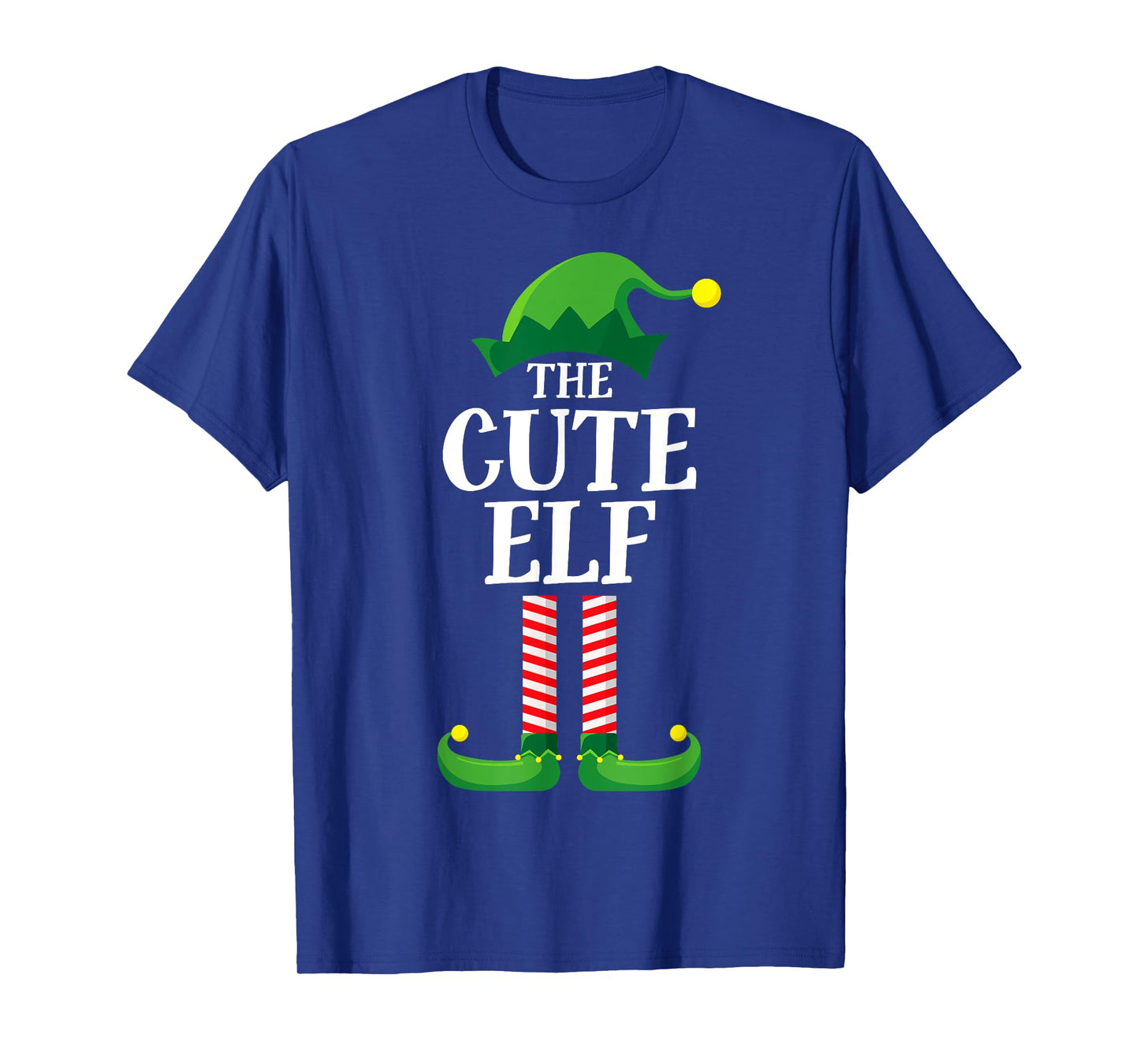 Cute Elf Matching Family Group Christmas Party Funny Elf T-Shirt