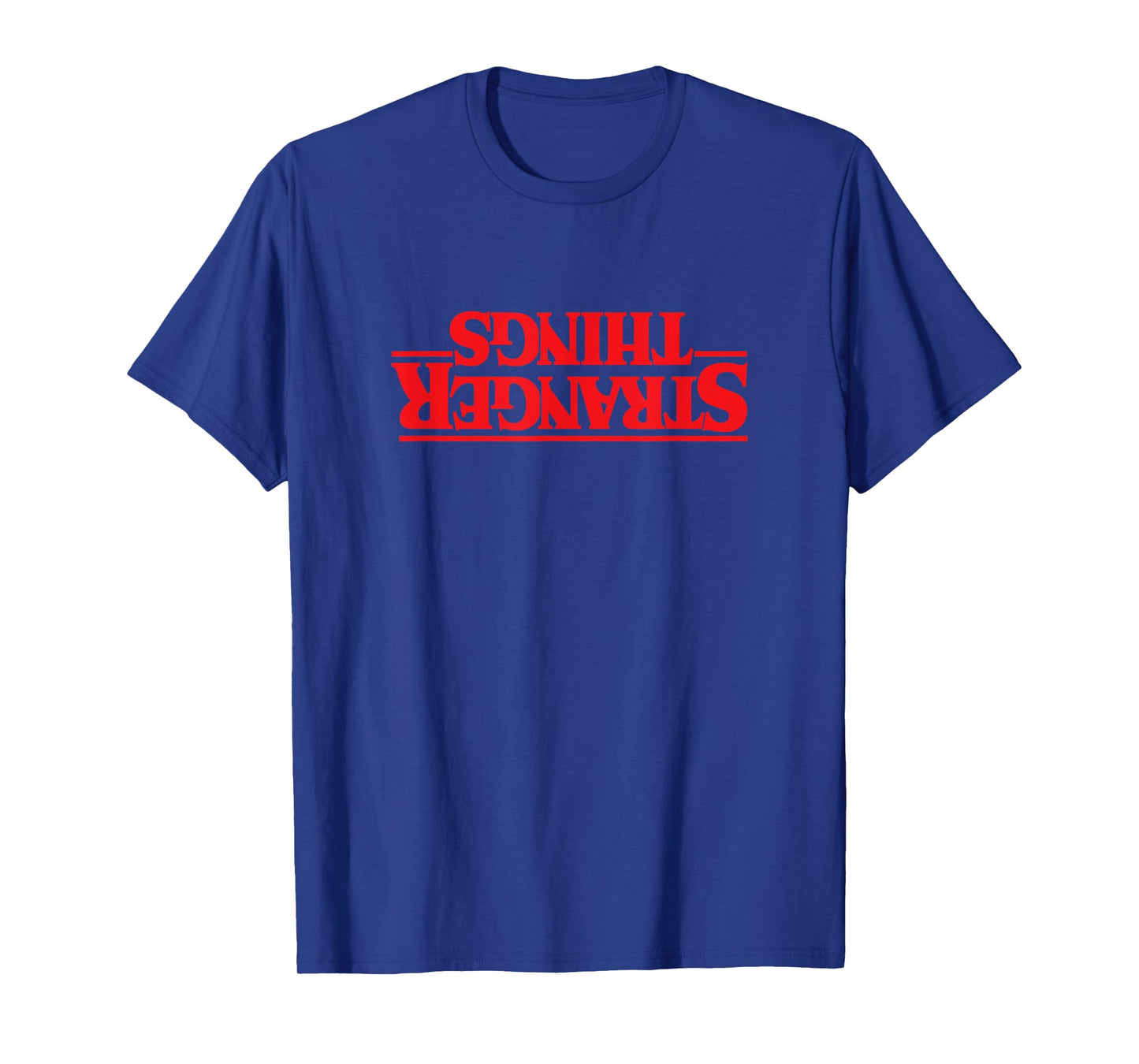 Stranger Things Red Upside Down Title Logo T-Shirt