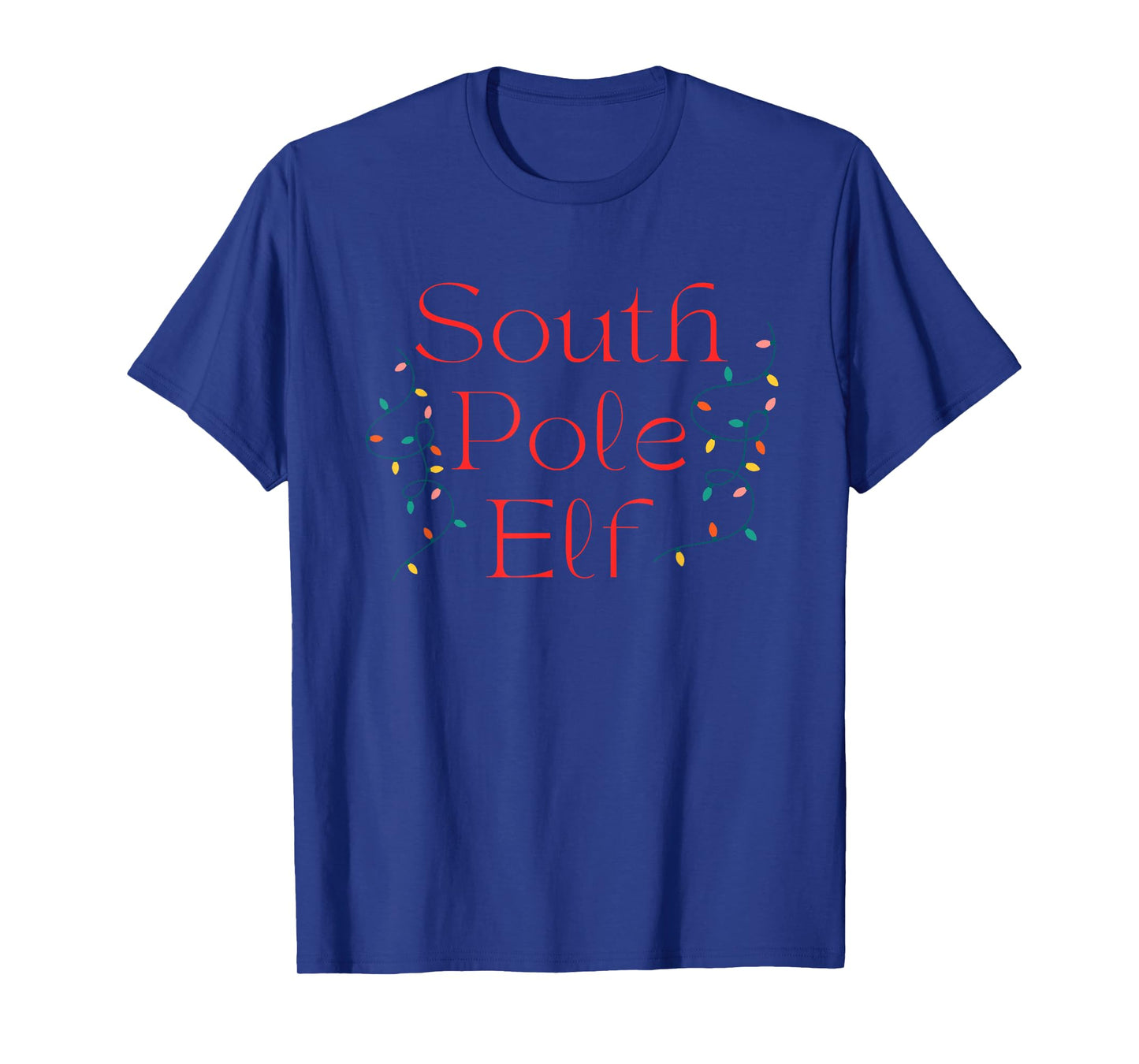 Holiday South Pole Elf Funny Christmas T-Shirt