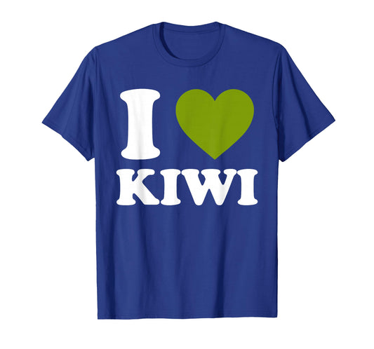 I Love Kiwi I Heart Kiwi Funny Fruit Lover T-Shirt