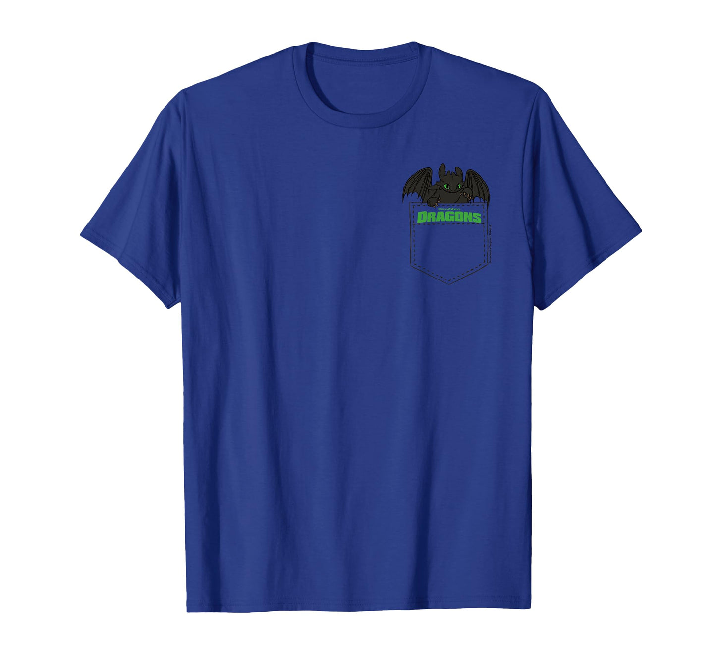 DreamWorks Dragons Toothless in Your Faux Pocket T-Shirt