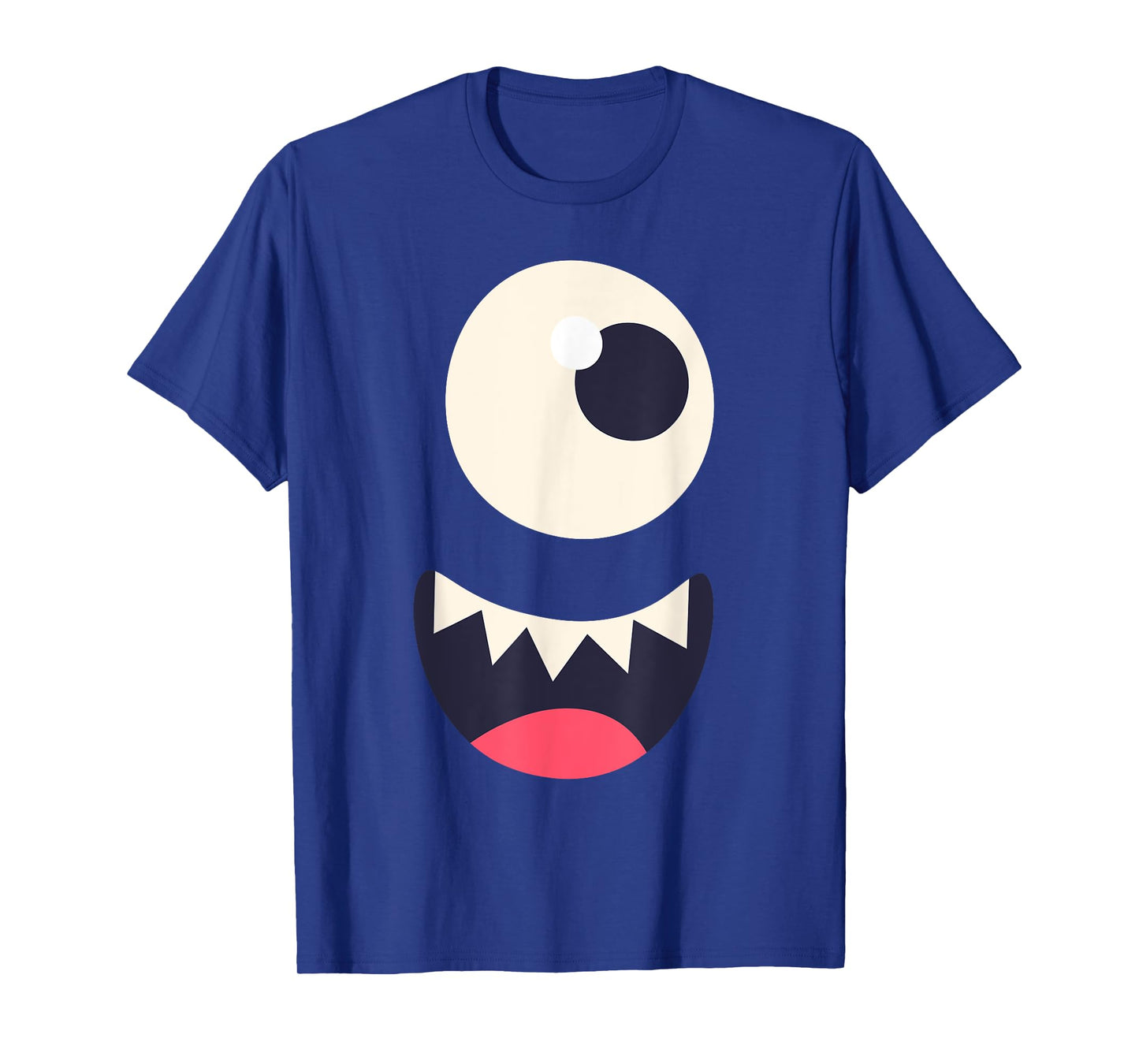 Easy Halloween Costume Cute Monster Face Graphic T T-Shirt