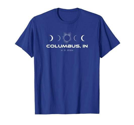 Total Solar Eclipse Columbus, Indiana – April 2024 T-Shirt