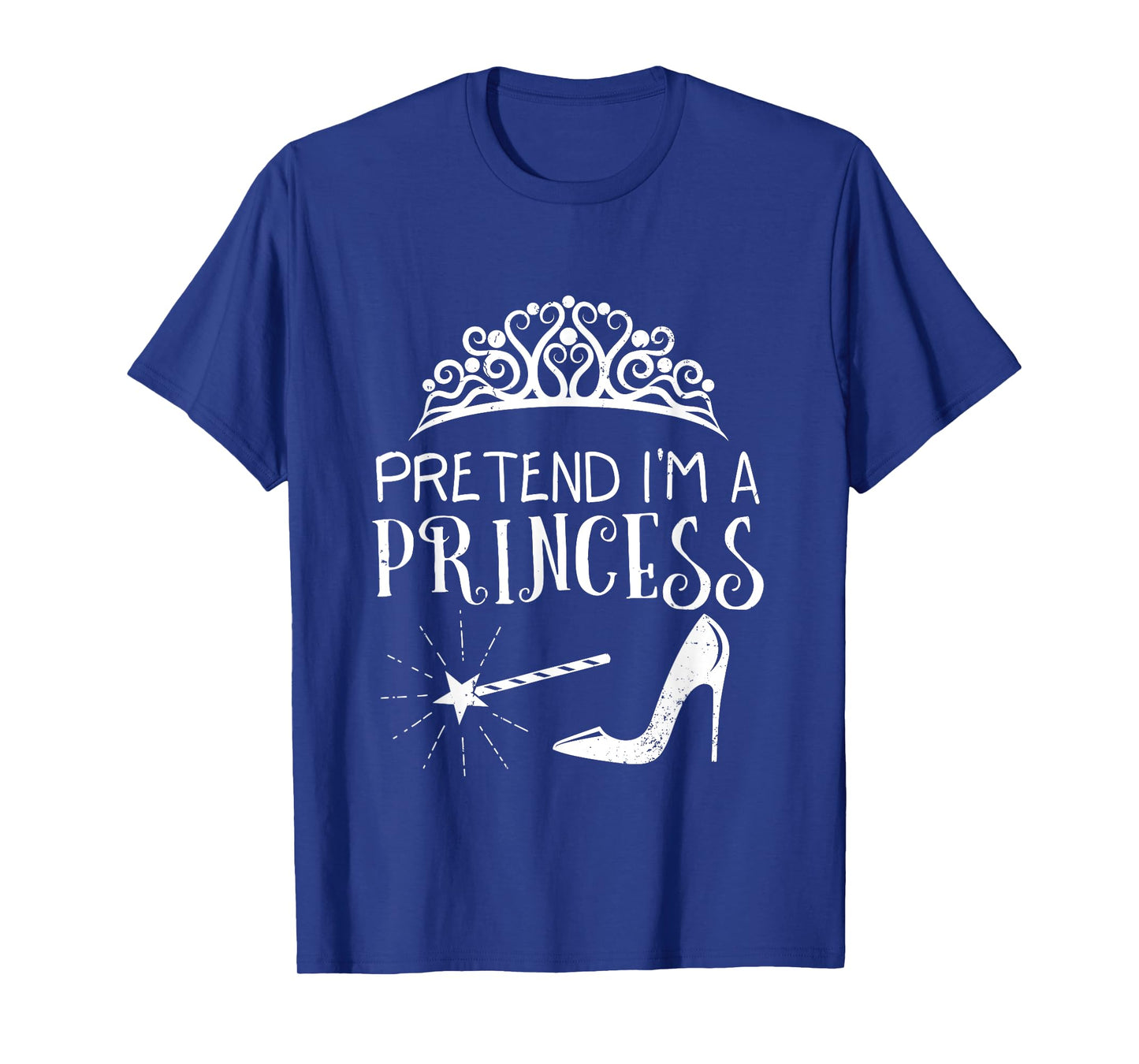 Fun Pretend I Am Princess Simple Magic Halloween Costume T-Shirt
