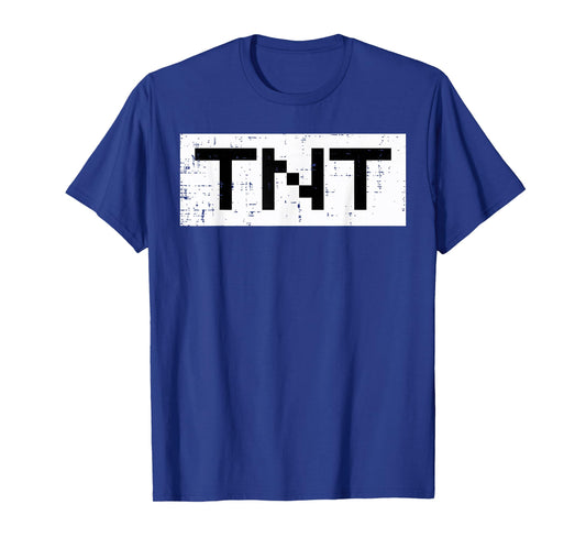 Halloween Gamer TNT Pixel Gaming Costume Boys Kids Teen Men T-Shirt
