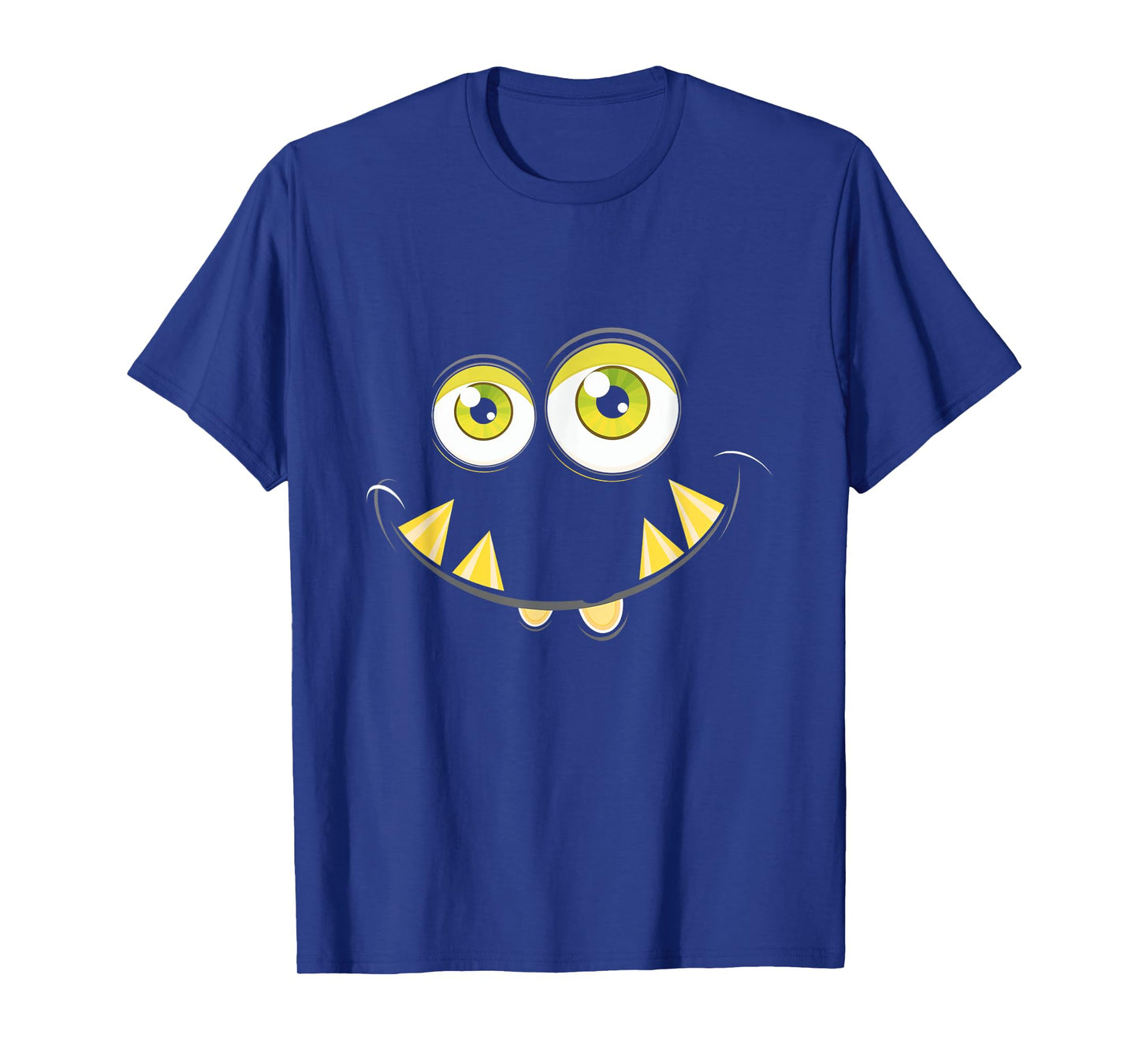 Monster Face Cute Halloween Costume Idea Kids Fun T-Shirt