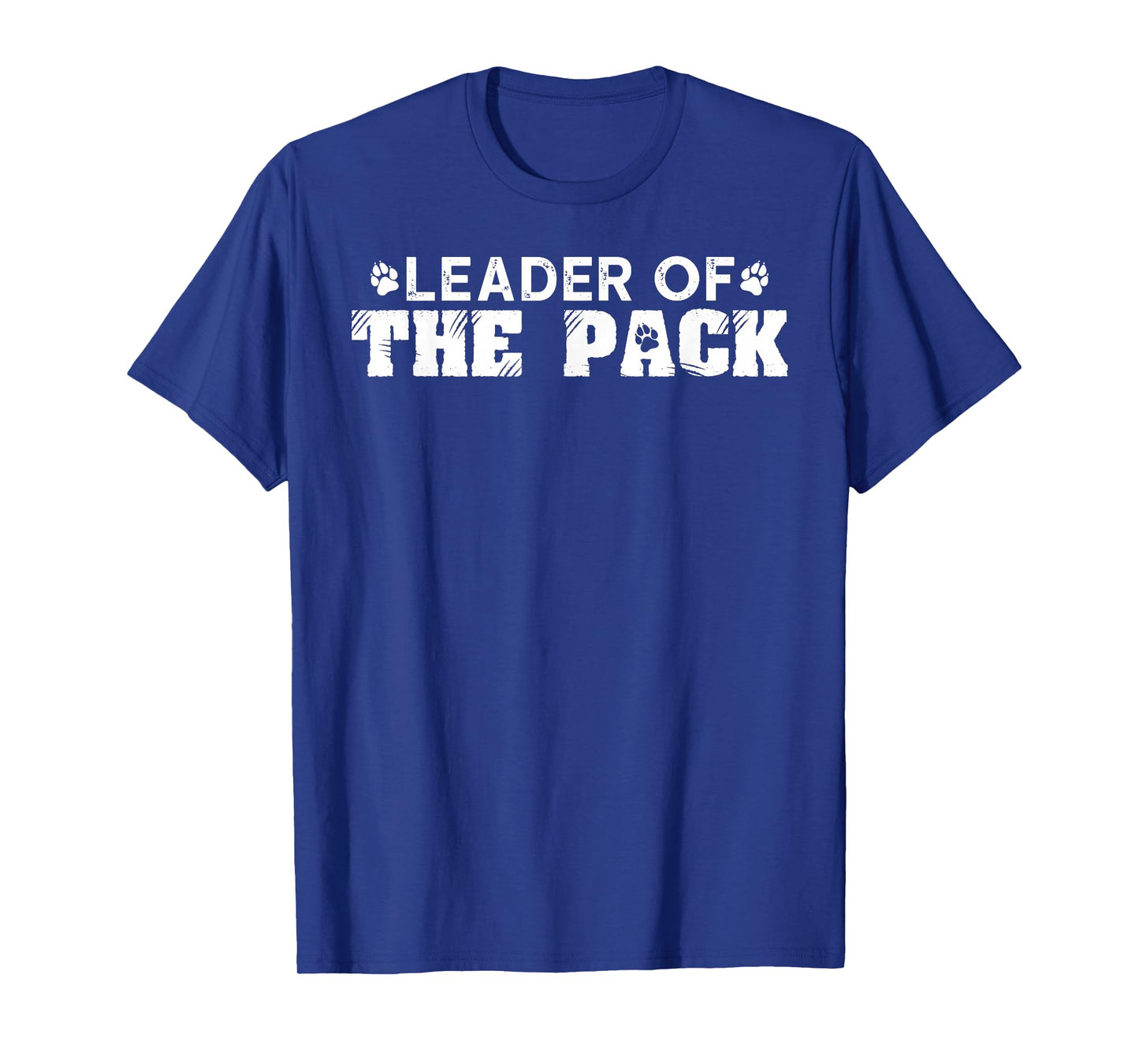Leader of The Pack Funny Alpha Dog Wolf Paw Scout Gift T-Shirt