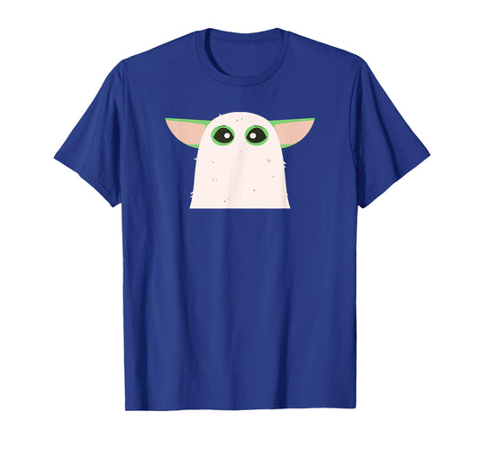 Star Wars The Mandalorian Grogu Halloween Ghost Costume T-Shirt