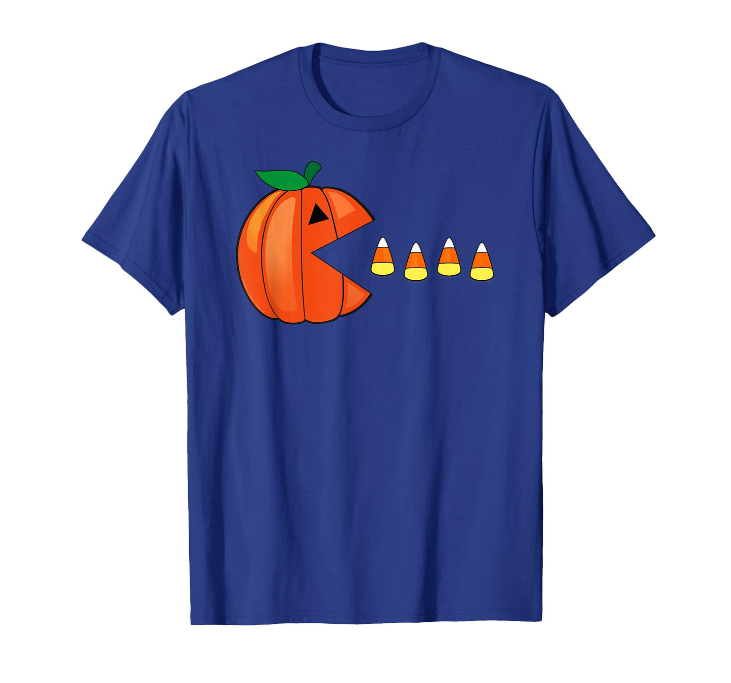 Funny Halloween Pumpkin Eating Candy Corn T-Shirt