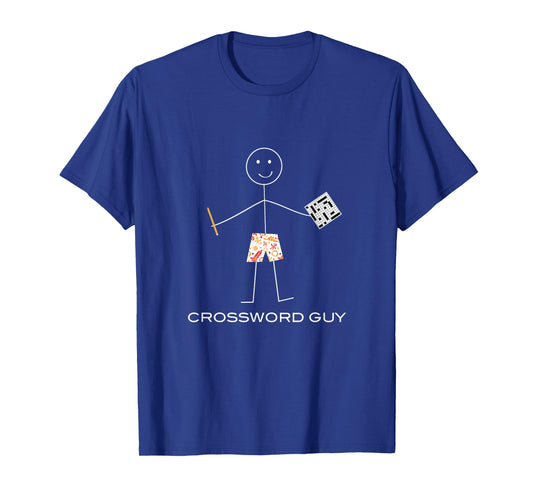 Funny Mens Crossword Puzzle, Boys Game Gifts T-Shirt