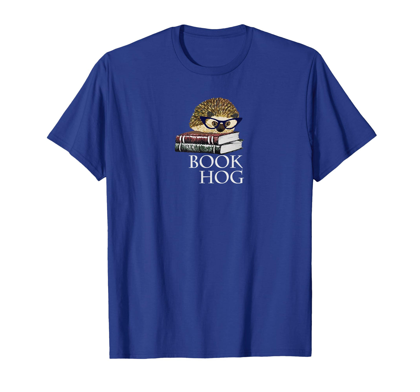 Book Hog Cute Hedgehog Reading Tee Shirt T-Shirt