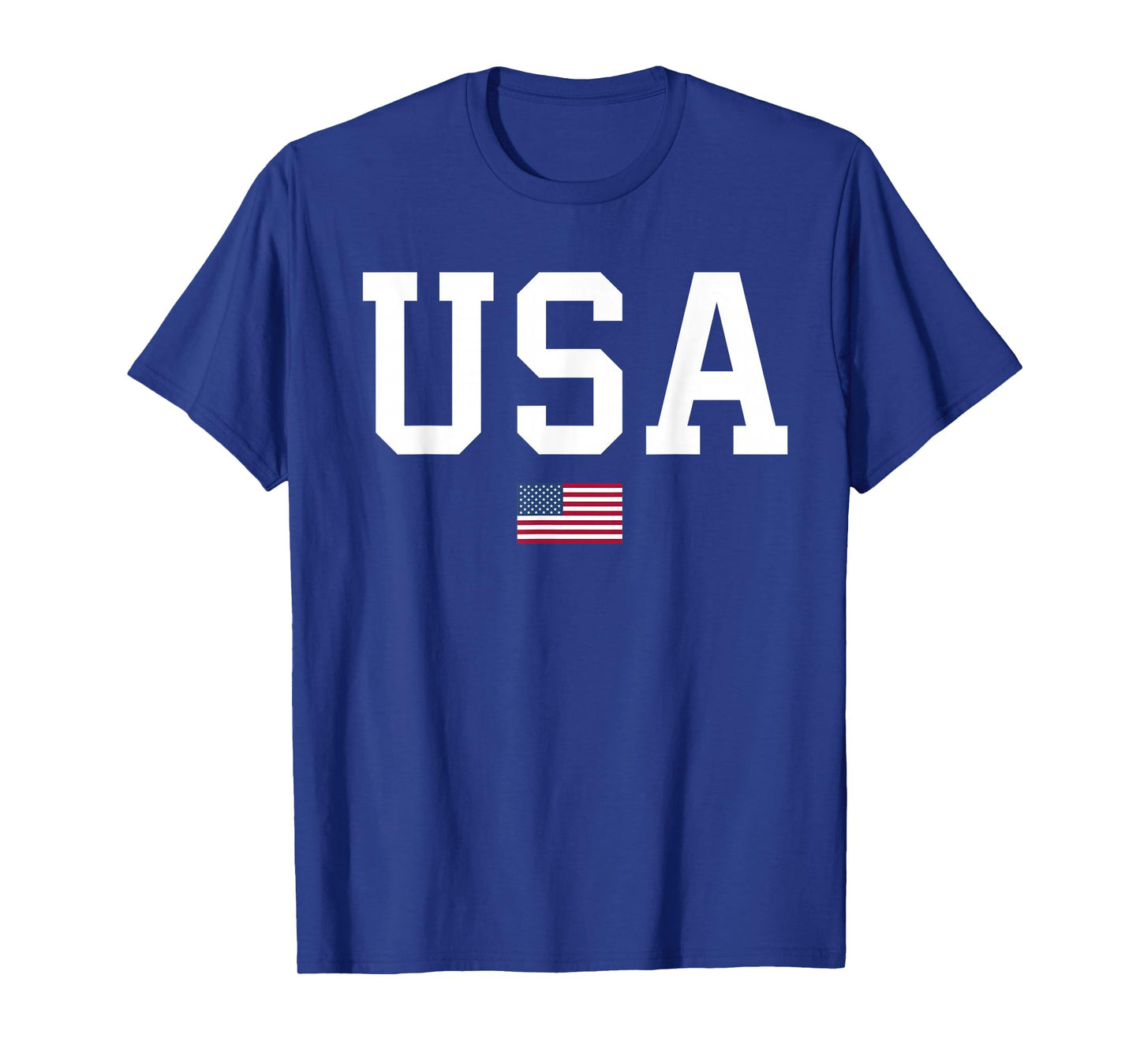 USA Women Men Kids American Flag Patriotic 4th of July T-Shirt