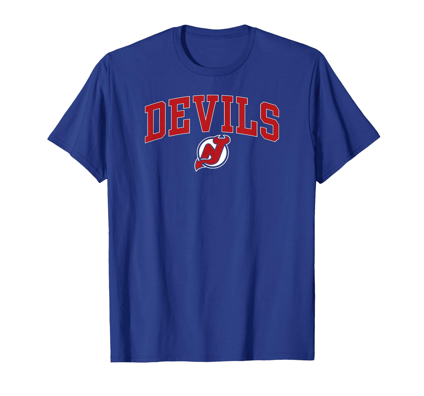 New Jersey Devils Arch Over Black NHL Officially Licensed T-Shirt