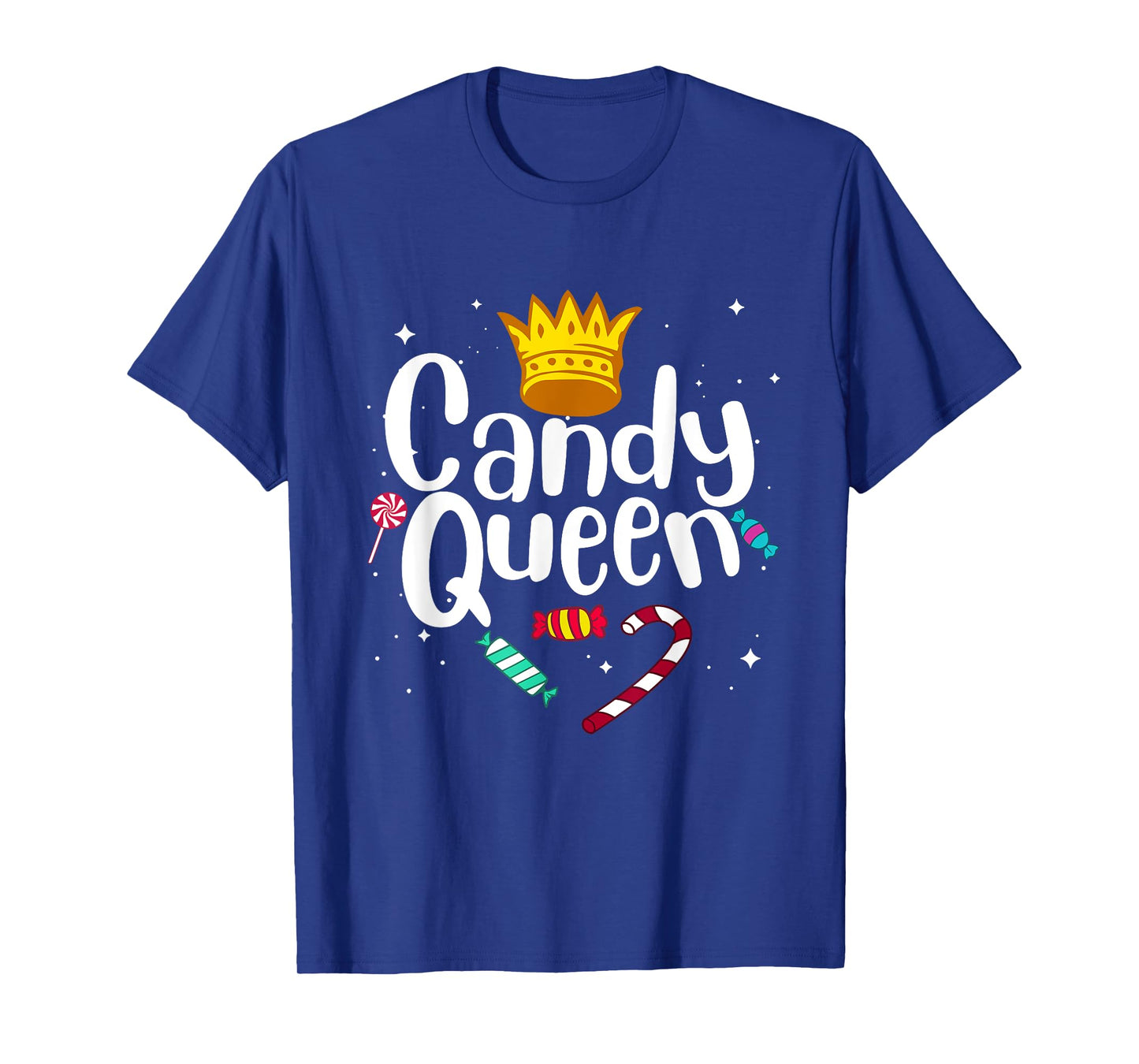 Funny Candy Queen Gift For Lollipop Lover Sweet Tooth Women T-Shirt