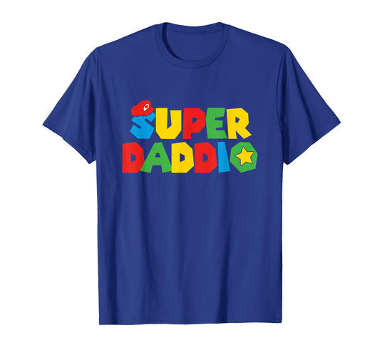 Super Gamer Dad Unleashed Celebrating Fatherly Powers T-Shirt