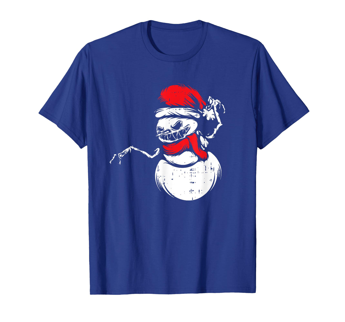 Monster Snowman Santa Hat Christmas Pajama X-Mas Winter T-Shirt