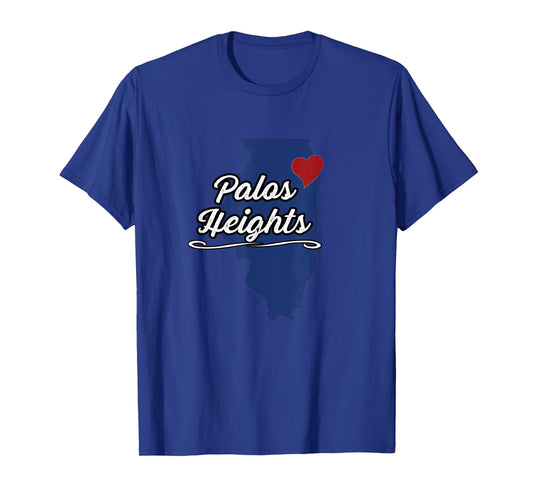 City of Palos Heights Illinois | IL - Novelty Merch Gift - T-Shirt