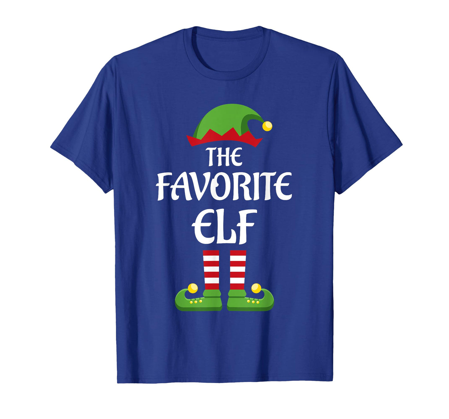 Favorite Elf Family Matching Group Christmas T-Shirt