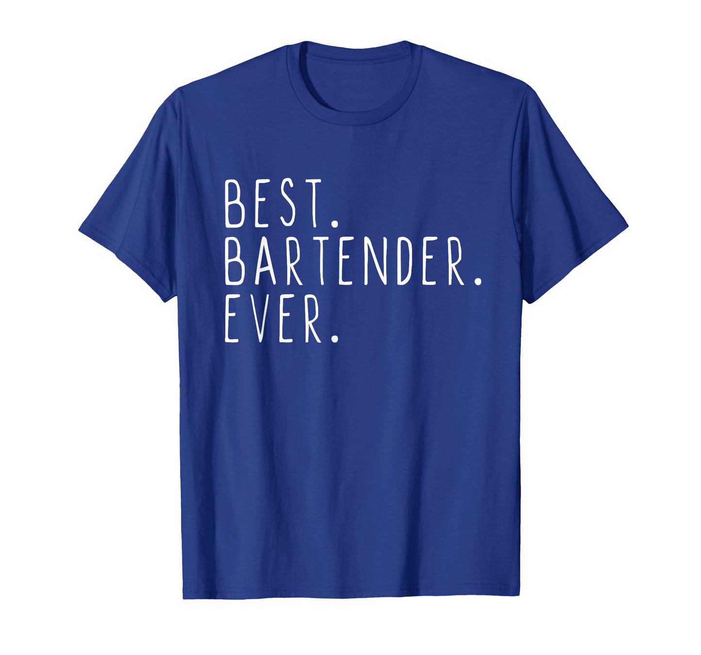 Best Bartender Ever Cool Funny Bartending Gift Christmas T-Shirt